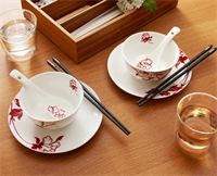 盛世牡丹骨瓷餐具8件礼盒TA030102007ZZ