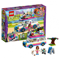 LEGO/乐高 玩具 好朋友 Friends 6岁-12岁 奥莉薇亚的科学任务车 41333 积木LEGO