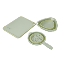 CSC560S101GRNFU  乐扣乐扣 厨房工具三件套（绿色）