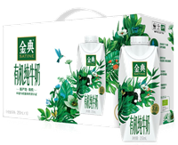 伊利｜金典有机纯牛奶梦幻盖新250ml*10