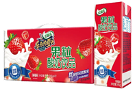 伊利｜优酸乳果粒酸奶饮品草莓味礼盒装