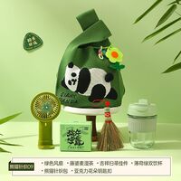 海扬知心 端午套装礼盒 熊猫针织09